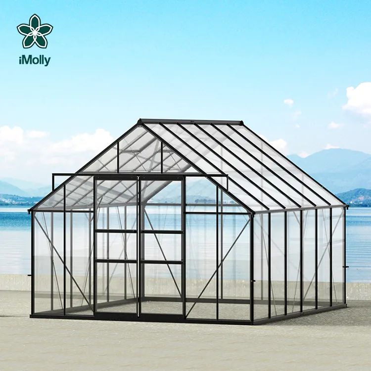 Made in China Aluminum Greenhouse Agricultural Factory Planting Modern Aluminum Outdoor Agricultural Plantation Greenhouse