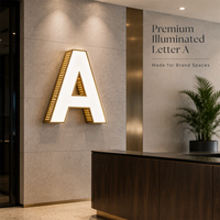 Enseignes lumineuses 3D personnalisées à LED RGB, lettres lumineuses pleine couleur pour la publicité dans les écoles