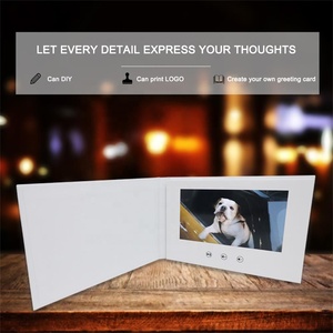 Tùy chỉnh in ấn 4.3/5/7 "IPS LCD màn hình kỹ thuật số lời mời <span class=keywords><strong>video</strong></span> thiệp chúc mừng đám cưới <span class=keywords><strong>video</strong></span> cuốn sách <span class=keywords><strong>Video</strong></span> Brochure cho tiếp thị - Product Image 6