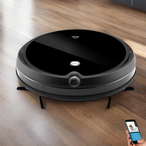 Robot aspirateur intelligent avec fonction humide et sèche, système de navigation par gyroscope pour usage domestique et hôtelier - Product Image 1
