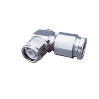 TNC Male Plug Right Angle Clamp RF Coaxial Connector, for RG8 RG213 Coaxial Cable, 50 Ohm, for Testing and Measurement Equipment