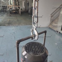 Mélangeur liquide à cisaillement élevé mobile Sipuxin pour l'industrie cosmétique, acier inoxydable 304/316, état neuf, levage pneumatique