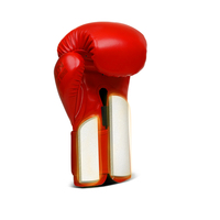 Gants de boxe Wolon en cuir PU de haute qualité, entraînement professionnel, OEM, ODM, logo personnalisé, design en cuir véritable, créez vos propres gants de boxe
