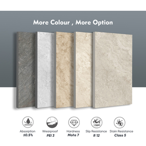 <span class=keywords><strong>Piastrelle</strong></span> in Travertino Antiscivolo per <span class=keywords><strong>Bordi</strong></span> Piscina, Porcellana 2cm, Effetto Pietra, Economiche, Rustiche, Spessore 20mm - Product Image 2