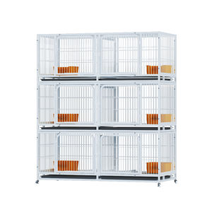 Drei schicht iger Katzen käfig Haustier zucht Eisen Großes doppeltes mehr schicht iges Innen haus Haushalt Haustier Katze Zucht käfig Haus - Product Image 1