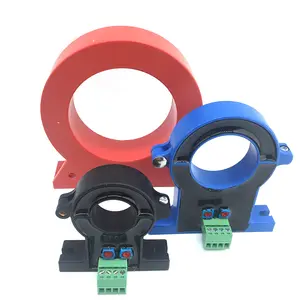 Hall dc current transformer energy module current and power acquisition module wound primary current transformer