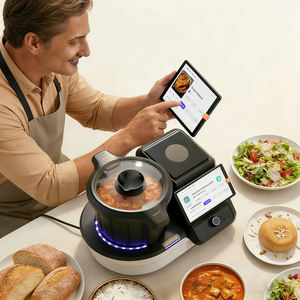 Aangepaste Android Tablet Slimme Keuken Slimme Huis Android Ingebouwd Scherm 7 inch 8 inch Slimme Kookplaat Slimme Kookmachines ODM - Product Image 6