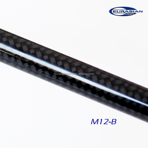 Blank de <span class=keywords><strong>canne</strong></span> à pêche ultra-léger 7ft 2.1m 2m 45-X Carbone 1 section ML M H XH Action rapide pour la fabrication de cannes à pêche OEM Vente en gros - Product Image 4
