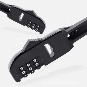 हॉट मोटरसाइकिल स्कूटर हेलमेट लॉक साइकिल 3 अंकों का पासवर्ड लॉक - Product Image 4