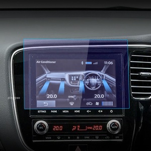 Protecteur d'écran pour Mitsubishi Outlander 2023 Console centrale Carplay <span class=keywords><strong>Film</strong></span> de protection en verre trempé Autocollant de voiture Accessoires - Product Image 2