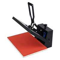 Presse à chaud plate haute pression 40*60cm, machine d'impression manuelle pour transfert thermique sur T-shirts, imprimante de sublimation par transfert thermique