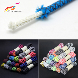 Lacets de chaussures personnalisés réfléchissants en polyester de 4,5 mm, 120 cm, avec emballage en tube à essai en plastique - Product Image 5