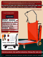 Chariot d'escalade électrique à quatre roues, entièrement automatique, pliable, avec plateforme en aluminium, fermé, pour escaliers, OEM, argent, 1 moteur, thermolaqué