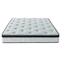 Colchón de Muelles Confortable Directo de Fábrica para Muebles de Dormitorio, Tamaños Queen y King