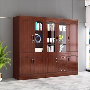Office Furniture Set Executive <b>Desk</b> Leather Sofa Conference Table Modern Office <b>Desk</b> Storage Cabinet Commercial Space Use - Product Image 2