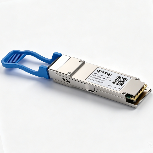 Used High Quality 100Gb/s QSFP28 Optical Module 1310nm 10km LR4 LC SMF DDM SFP Transceiver OTQ-100G-LR4 1 Year Warranty