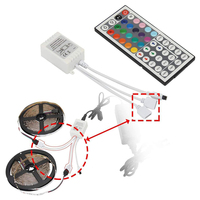 ESann-Controlador remoto inalámbrico IR de 4 pines para tira de luces LED RGB 5050 2835 3528