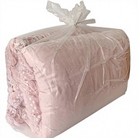 20 sacs plats ouverts en plastique transparent de 30 x 40 pouces, 1,4 mil (avec soufflet de fond) + 20 attaches pour cadeaux et travaux manuels