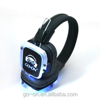 Casque audio stéréo HIFI RF-309, best-seller, pour Silent Disco, avec design pliable