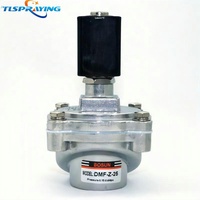 Válvula solenoide de Electrovanne de ángulo recto DC24V, válvula de impulso electromagnético