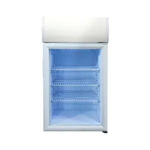 Meisda SC68B 68L Mini réfrigérateur commercial Affichage de boissons énergisantes Équipement de réfrigération de boissons froides