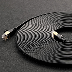<span class=keywords><strong>Cable</strong></span> Ethernet de alta velocidad de 40Gbps y 2000Mhz, <span class=keywords><strong>cable</strong></span> de conexión plano de <span class=keywords><strong>20</strong></span> <span class=keywords><strong>metros</strong></span>, conector Cat8 RJ45, red exterior UTP Cat5 Cat6 Cat6a Cat7 - Product Image 5