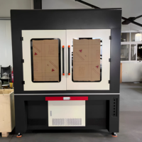 Machine de marquage laser à fibre fermée grand format 3D JPT MOPA/MAX/Raycus 100W Feeltek pour le marquage des métaux en toute sécurité