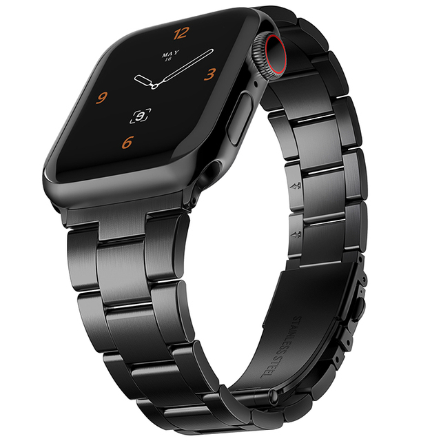 Custom Slim Smart Watch Strap Stainless Steel Watch Bands for Iwatch Series 7 41mm 45mm for Apple Watch Band