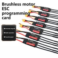 Carte de programmation LCD métallique, contrôleur électronique de vitesse (ESC) brushless 32 bits 20A-100A, accessoire pour drone FPV UAV de vol
