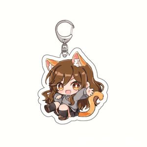 Porte-clés dessin animé <span class=keywords><strong>Horimiya</strong></span> Hori-San To Miyamura-Kun, pièces, pendentif en acrylique, Hori Kyouko, Miyamura Izumi, collection pour Fans - Product Image 3