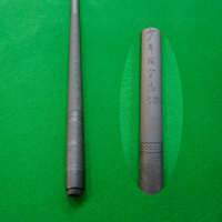 Queue de billard de compétition à faible déflexion en carbone pur à 100% |   Queue de billard professionnelle 11,8/12,5 mm avec technologie de précision améliorée
