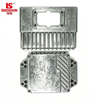 Caja de Aluminio Fundido a Presión ADC12 BS197 para ECU, Carcasa con Disipador de Calor para Conector de 28 y 48 Pines, Carcasa de Aluminio para ECU Automotriz