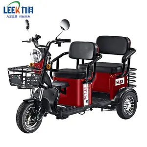 LEEK Factory Directly Sale Electric Bike Tricycle/electric Tricycles Three Wheel/tricycle Electric Rickshaws