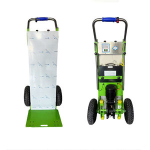 รถเข็นขนของขึ้นบันไดแบบพับได้สี่ล้อเหล็กสำหรับอุตสาหกรรมจากซัพพลายเออร์จีน พร้อมมอเตอร์ไฟฟ้า 1200W รับผลิตแบบ OEM - Product Image 1