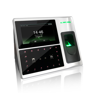 Terminal de contrôle d'accès par reconnaissance faciale Palm, machine de pointage biométrique avec carte RFID - Product Image 4