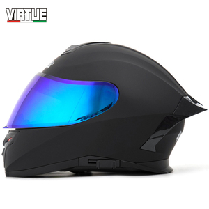 VIRTUE-<span class=keywords><strong>Casco</strong></span> de motocicleta de cara completa con <span class=keywords><strong>Bluetooth</strong></span>, doble visera, a la moda, certificación ECE, fabricación china - Product Image 5