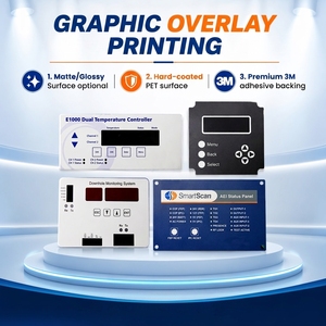 Tastiera a Membrana con Pulsanti Tattili in Rilievo e Sovrapposizione Grafica in PET F150 - Product Image 2