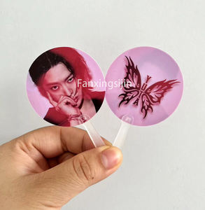 Mini ventilateur porte-clés Kpop 5*5cm impression personnalisée K-pop Idol Image Mini <span class=keywords><strong>piquet</strong></span> - Product Image 3