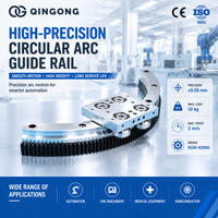 Rails de guidage circulaires linéaires en acier inoxydable haute résistance, pièces de précision pour lignes de convoyage réglables