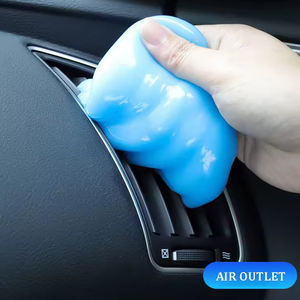 Gel de nettoyage automobile, nettoyant pour les fissures de voiture, slime pour voiture, nettoyant pour l'intérieur de la voiture, élimination des saletés pour la voiture, pâte pour clavier - Product Image 4