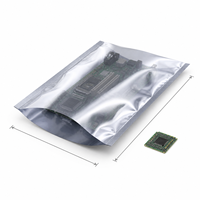 Sacs antistatiques plats à ouverture supérieure en gros pour composants électroniques PCB IC, câbles, matériel, emballage de protection S36B