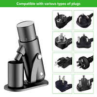 Nouveau moulin à café turc électrique miniature de haute performance avec meule conique de 38 mm, durable, pour usage domestique