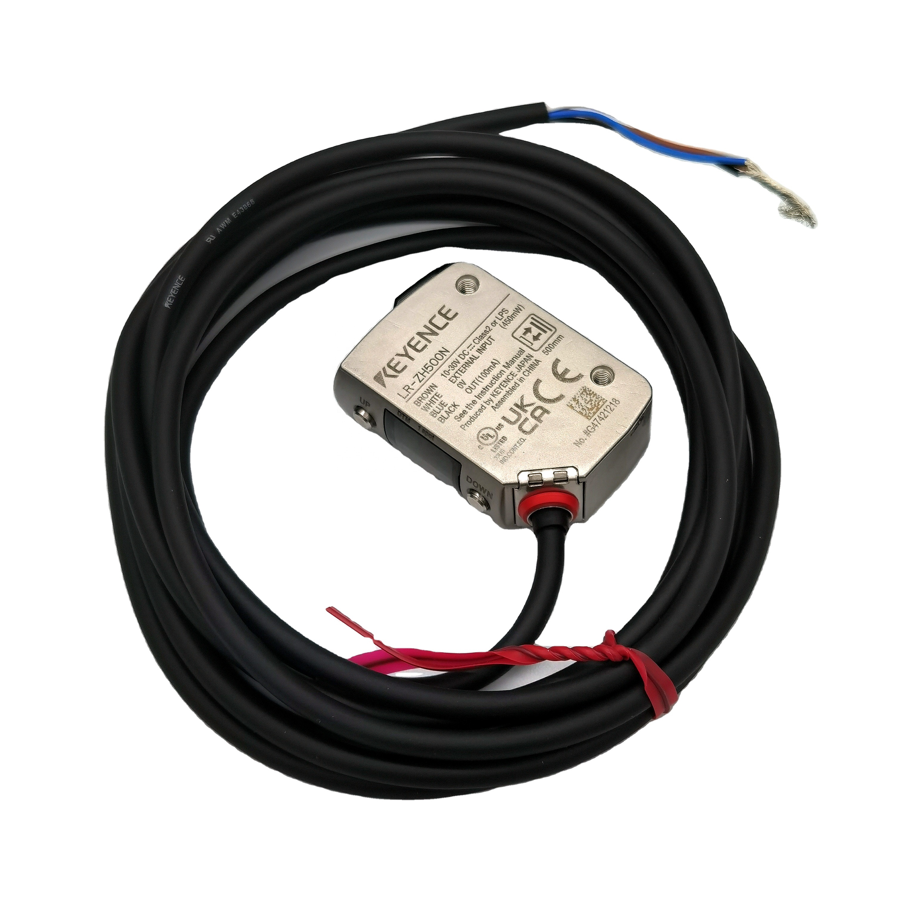 キーエンスLR-ZH500N 新品未使用 最終値下げ LR-ZH500N 2023年製 箱なし アンプ内蔵型CMOSレーザセンサ LR-Z