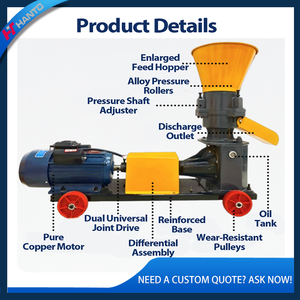 Máquinas <span class=keywords><strong>de</strong></span> Procesamiento <span class=keywords><strong>de</strong></span> Alimentos para Pollos, Vacas y Gatos Fabricadas en Fábrica, Máquina <span class=keywords><strong>de</strong></span> Pellets para Alimentos, Diversas Capacidades, Producto Más Popular - Product Image 5