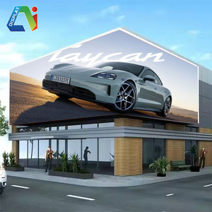 Alta soluzione per esterno LED Led Video parete impermeabile P4/P5 HD 3D LED Logo Business Store segnaletica a LED schermo di visualizzazione all'aperto - Product Image 3