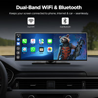 10,25 Zoll In-Cell Wireless CarPlay Bildschirm Android Auto Upgrade Tragbarer Touchscreen für Auto Netflix Navigation Android System