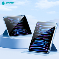 Étuis et housses de tablette magnétiques rotatives COTECi, housses de tablette en PU TPU, étui de protection pour iPad 10.2 Pro 12.9 Pro 11 Air 10.9