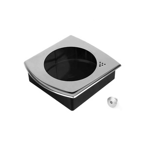 Caja de Montaje de Acero Inoxidable para Medidor Diferencial, Compatible con IP54 304/316, Puerta con Bisagras - Product Image 1