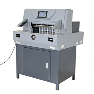 Máquina Cortadora de Papel Tamaño A3 520V8, Máquina Automática para Cortar Libros de 520 mm con Buen Precio - Product Image 1