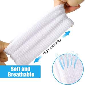 2 pezzi fasce per il sudore bracciale per il Fitness bracciale sportivo in morbido cotone per la pallamano da Tennis in palestra per uomo e donna - Product Image 3